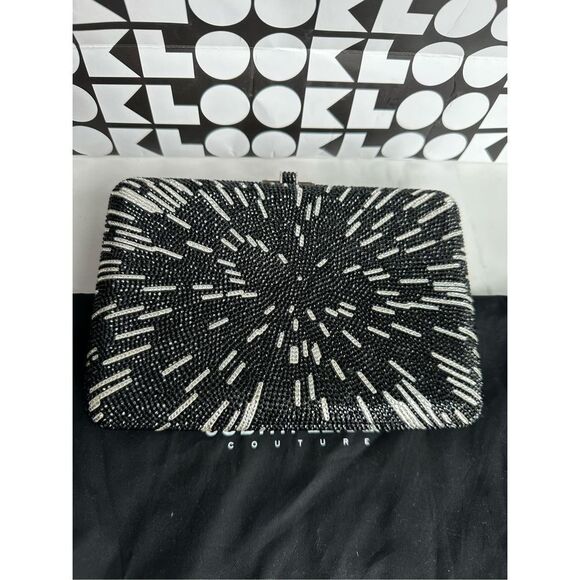 JUDITH LEIBER Slim Slide Hyperdrive Clutch Bag - Picture 12 of 16